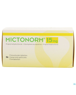 Mictonorm 15mg comp enrobe  56