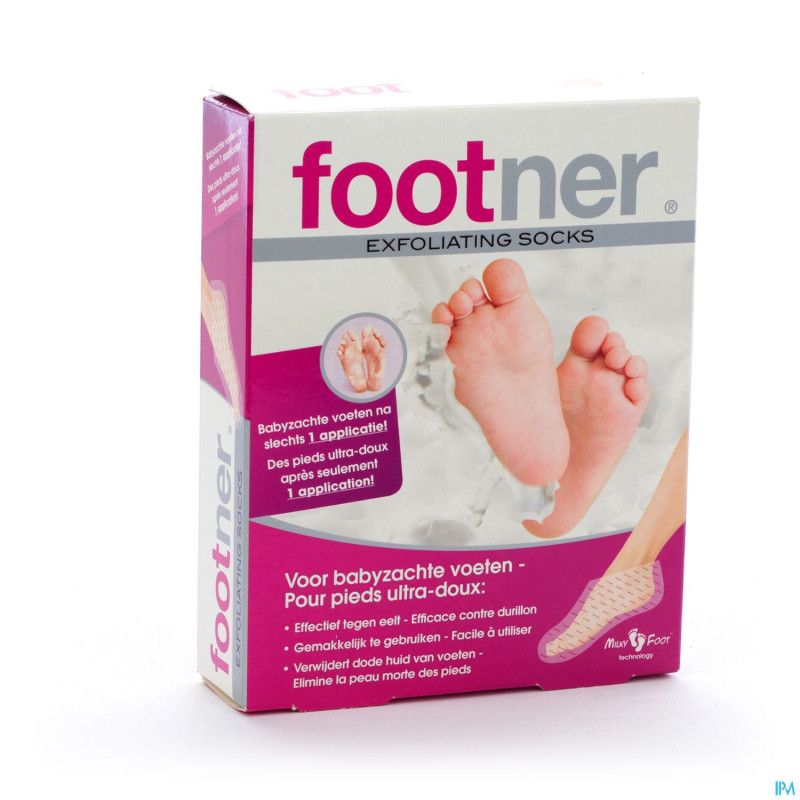Footner foot pad - exfoliating socks 1