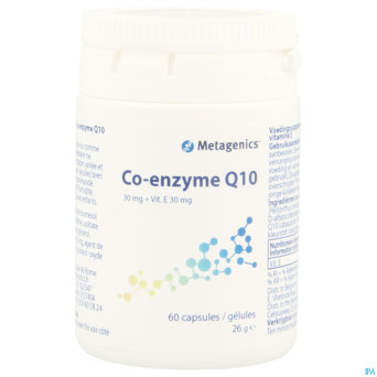Coenzyme q10  30mg+vtt e caps  60 6493  metagenics