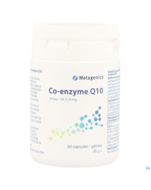 Coenzyme q10  30mg+vtt e caps  60 6493  metagenics