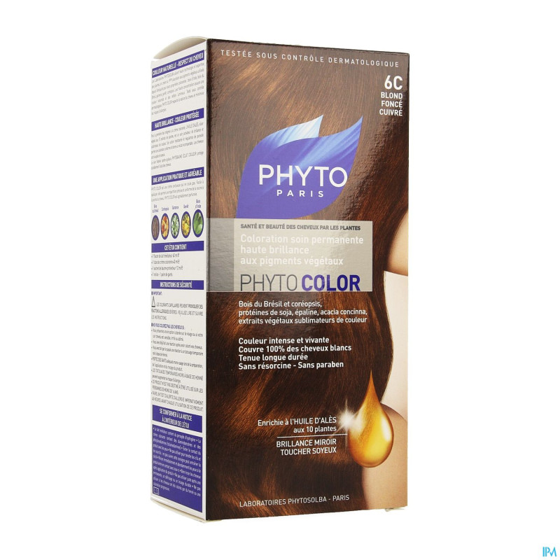 Phytocolor 6c blond fonce cuivre