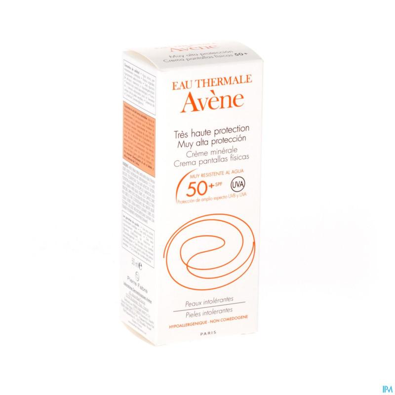 Avene solaire cr haute protect. ip50+ s/parab.50ml