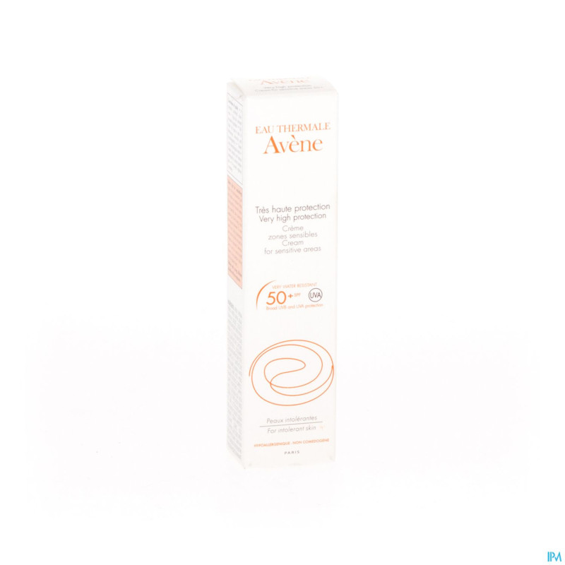 Avene sol cr zone sensible ip50+ s/parab.    15ml