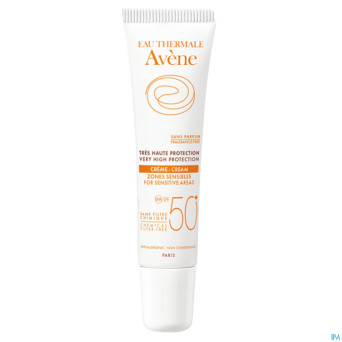 Avene sol cr zone sensible ip50+ s/parab.    15ml