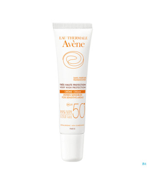 Avene sol cr zone sensible ip50+ s/parab.    15ml