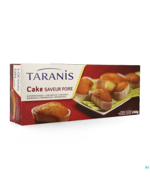 Taranis mini cake poire 240g 6 pieces 4655