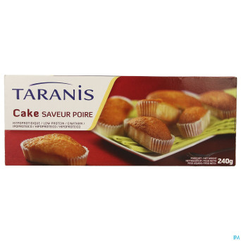 Taranis mini cake poire 240g 6 pieces 4655