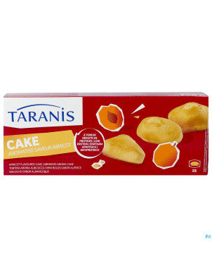 Taranis mini cake abricot 6x40g