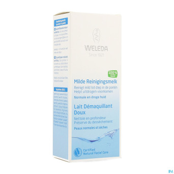 Weleda lait demaquillant    100ml