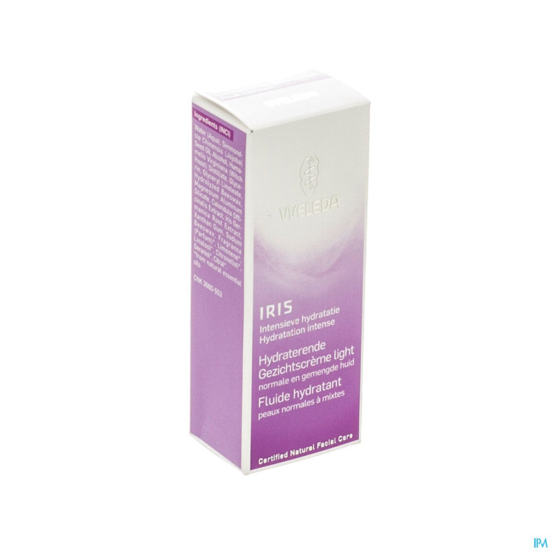 Weleda iris fluide visage hydra  tube 30ml
