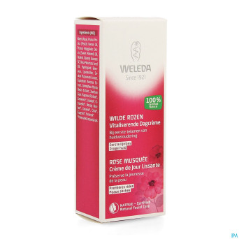 Weleda rosa musquee creme jour lissante  tube 30ml
