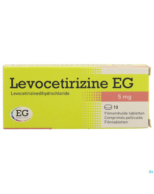 Levocetirizine eg 5 mg comp pell  10