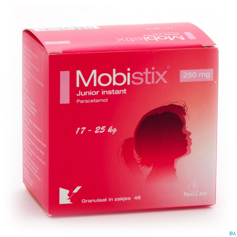 Mobistix junior instant 250mg gran sach 48x250mg