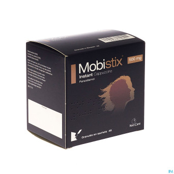 Mobistix instant cappuccino 500mg gran sach 48