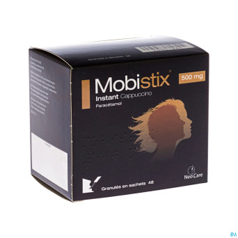 Mobistix instant cappuccino 500mg gran sach 48