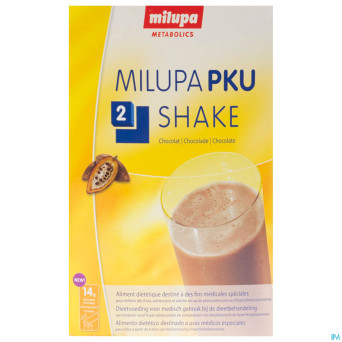 Milupa pku 2 shake chocolat   sach 10x50g