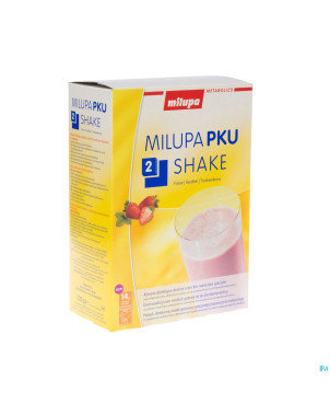 Milupa pku 2 shake fraise    sach 10x50g
