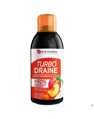 Turbodraine the vert peche 1x500ml