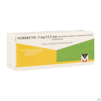 Nobiretic 5 mg/12,5 mg comp 56