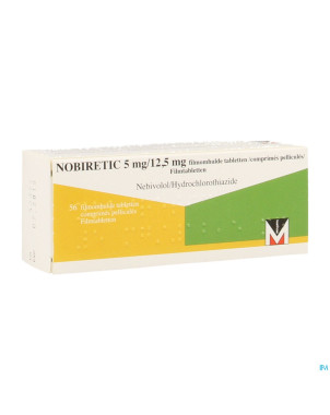 Nobiretic 5 mg/12,5 mg comp 56