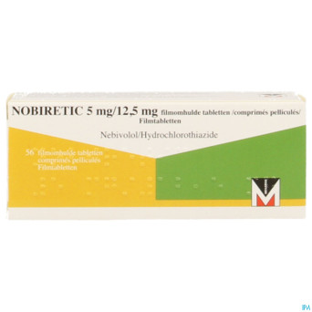 Nobiretic 5 mg/12,5 mg comp 56