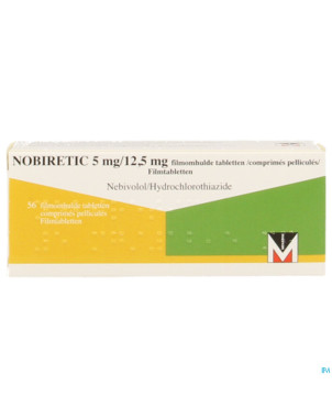 Nobiretic 5 mg/12,5 mg comp 56