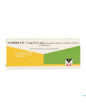 Nobiretic 5 mg/12,5 mg comp 28