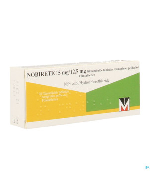 Nobiretic 5 mg/12,5 mg comp 28