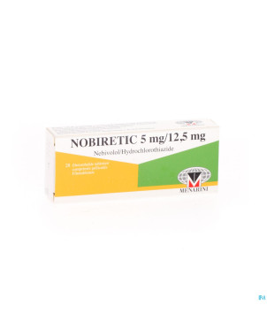 Nobiretic 5 mg/12,5 mg comp 28