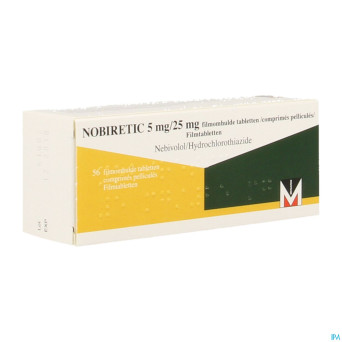 Nobiretic 5 mg/25,0 mg comp 56
