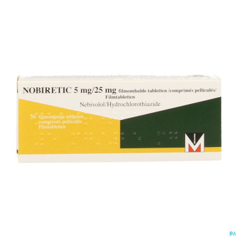Nobiretic 5 mg/25,0 mg comp 56
