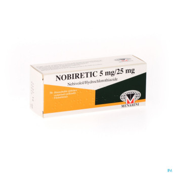 Nobiretic 5 mg/25,0 mg comp 56