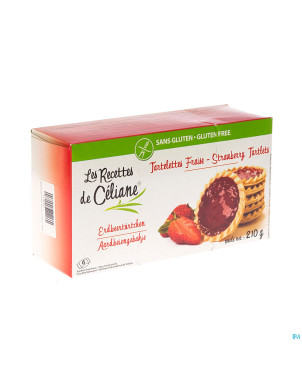 Celiane tartelettes fraise s/gluten    210g 4574