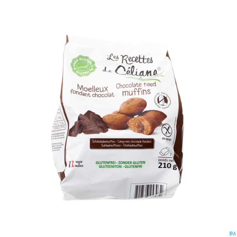 Celiane moelleux fond.choco s/gl.210g 4579 revogan