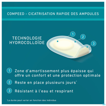 Compeed ampoules plante du pied patch  5