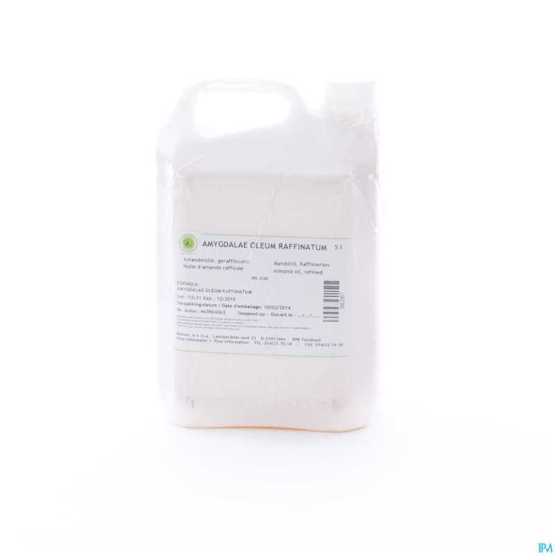 Huile amande douce raffinee  5l pannoc