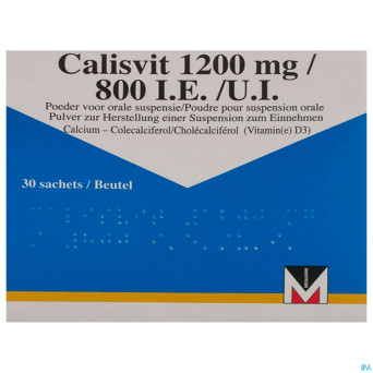 Calisvit pulv susp per os sach 30