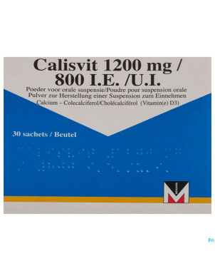 Calisvit pulv susp per os sach 30