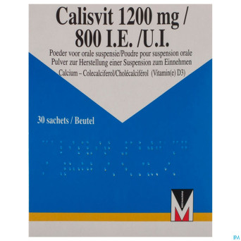 Calisvit pulv susp per os sach 30