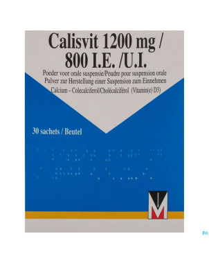 Calisvit pulv susp per os sach 30
