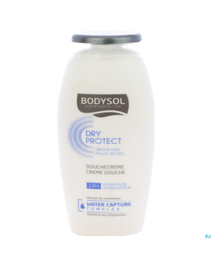 Bodysol dry protect creme douche water 250ml