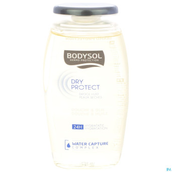 Bodysol dry protect huile douche water 200ml