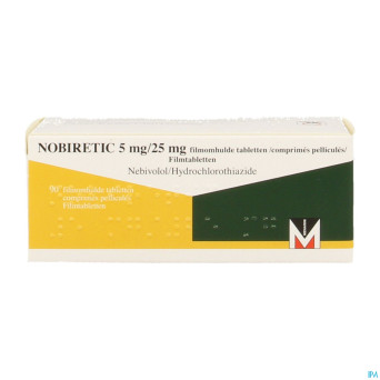 Nobiretic 5 mg/25,0 mg comp 90