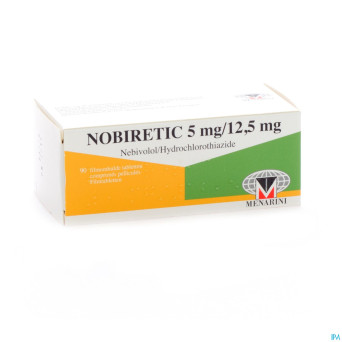 Nobiretic 5 mg/12,5 mg comp 90