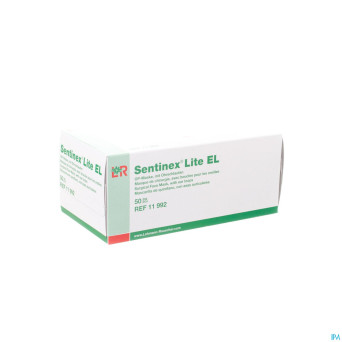 Sentinex masque chirugien lite vert+elast 50 11992