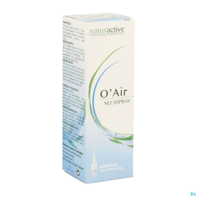 O'air naturactive spray nasal 20ml