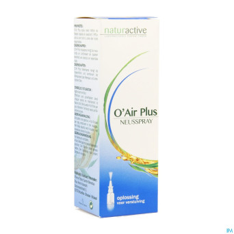 O'air plus naturactive spray nasal 20ml
