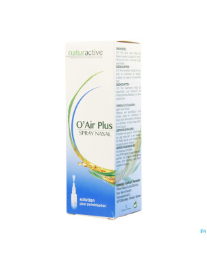 O'air plus naturactive spray nasal 20ml