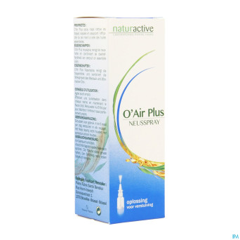 O'air plus naturactive spray nasal 20ml