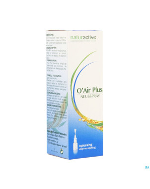 O'air plus naturactive spray nasal 20ml